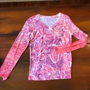 Long sleeve tshirt beautiful pinks